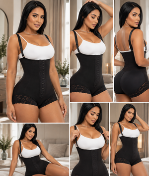 Faja Pitbull FP0412-2 Short Body Cachetero